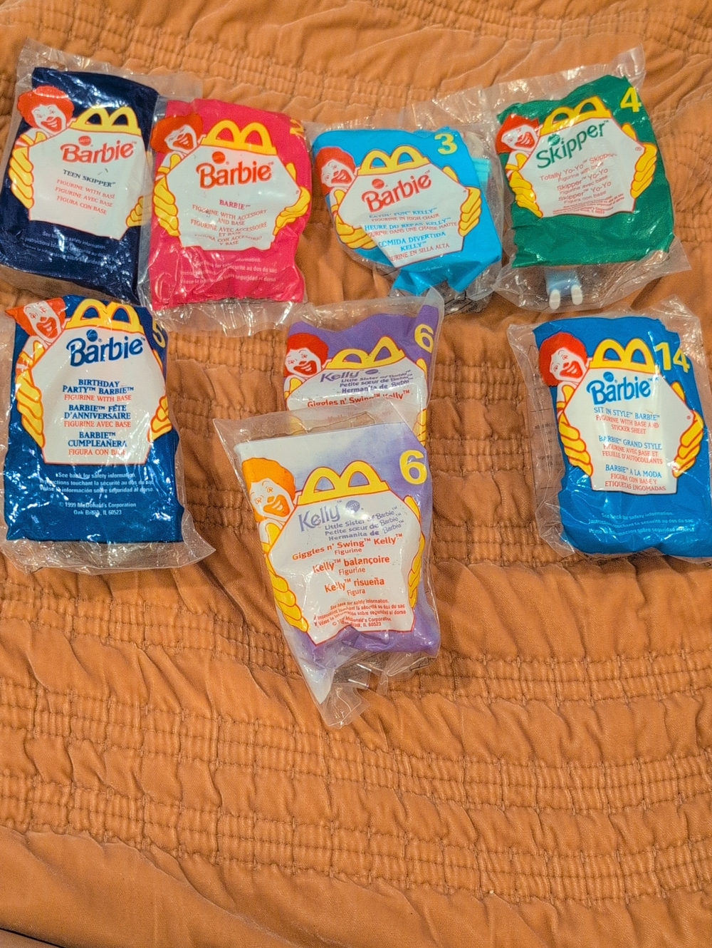 Barbie McDonald's Happy Meal Collectible Dolls - Assorted Colors